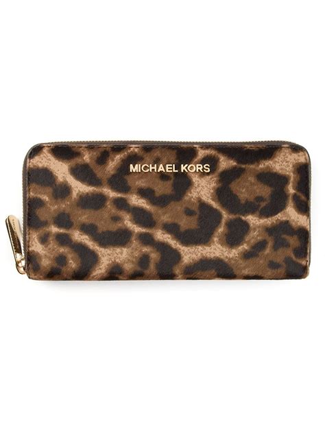 leopard michael kors wallet|michael kors wallet price.